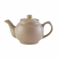 Price & Kensington Matt Taupe 6 Cup Teapot