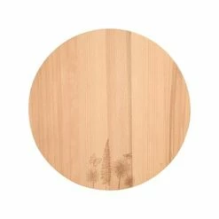 T&G Cottage Garden Beech Round Serving Block