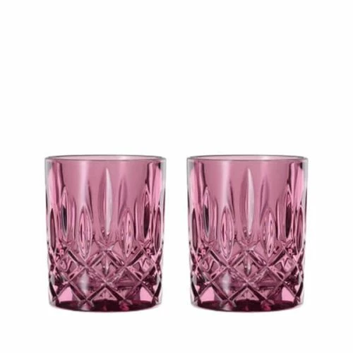 Nachtmann Noblesse Whisky Tumbler Berry Set Of 2