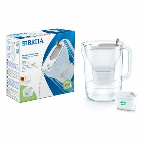 Brita Style Cool Grey Water Filter Jug - Image 2