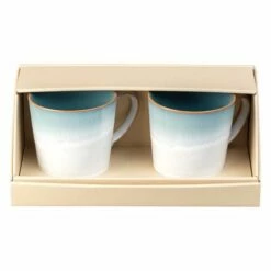 Denby Azure Haze 2 Piece Large Mug Set