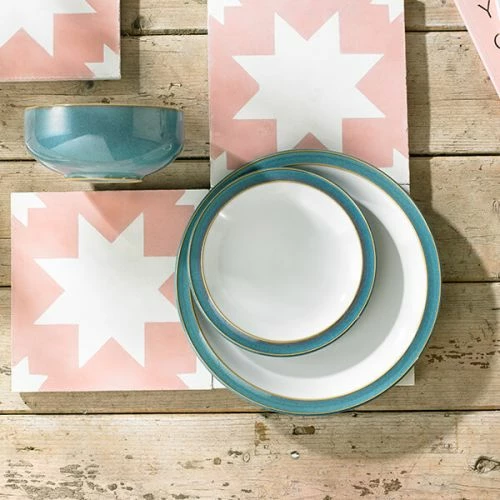 Denby Azure 4 Piece Cereal Bowl Set - Image 3