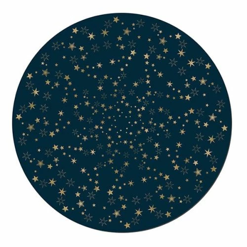 Denby Christmas Stars Set Of 6 Round Placemats