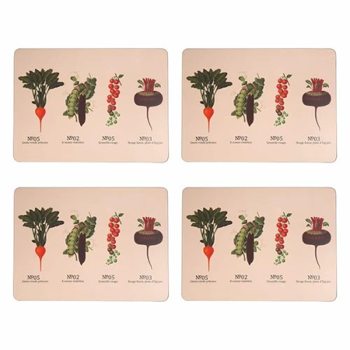 RHS Benary Vegetables Set Of 4 Placemats