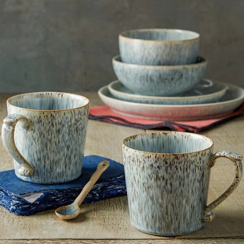 Denby Halo Speckle Small Oval Tray - Image 4