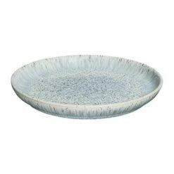 Denby Halo Speckle Medium Coupe Plate