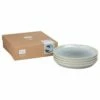 Denby Halo Speckle 4 Piece Coupe Dinner Plate Set