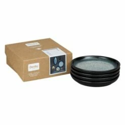 Denby Halo 4 Piece Alt Small Coupe Plate Set