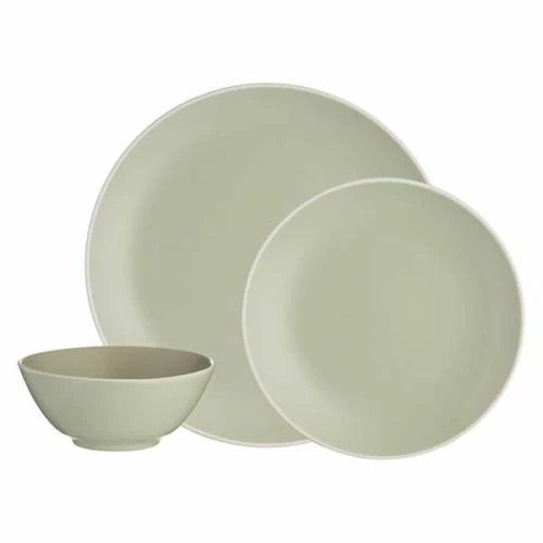 Mason Cash Classic Collection Green 12 Piece Dinner Set