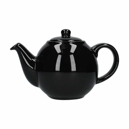 London Pottery Globe 2 Cup Teapot Gloss Black