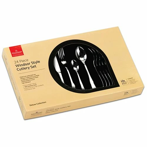 Grunwerg Windsor 24 Piece Cutlery Set