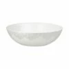 Denby Monsoon Filigree Silver Medium Serving Bowl