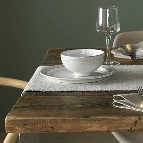 Denby Natural Canvas Textured Rice Bowl - Image 3