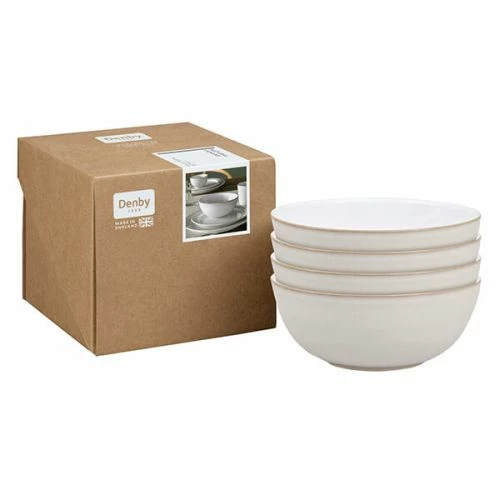 Denby Natural Canvas Set Of 4 Cereal Bowls - Image 2
