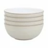 Denby Natural Canvas Set Of 4 Cereal Bowls