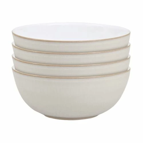 Denby Natural Canvas Set Of 4 Cereal Bowls