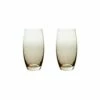 Denby Monsoon Lucille Gold Set Of 2 Large Tumblers