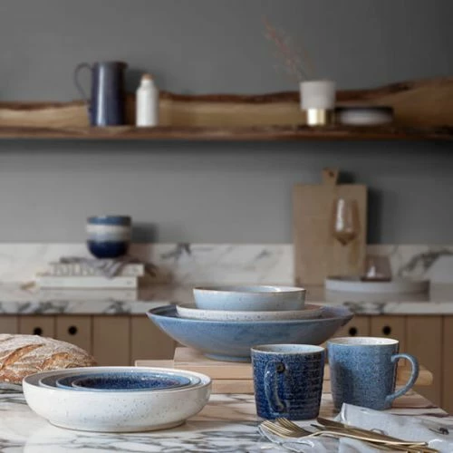 Denby Studio Blue Chalk Pasta Bowl - Image 4