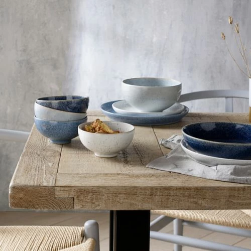 Denby Studio Blue Chalk Rice Bowl - Image 3