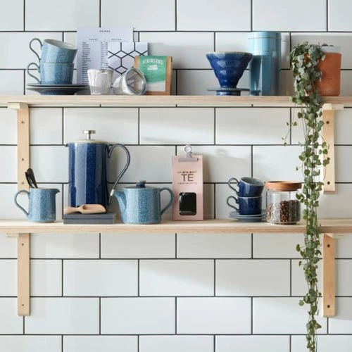 Denby Studio Blue Brew Flint Small Teapot - Image 5