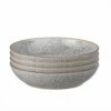 Denby Studio Grey Set Of 4 Pasta Bowls