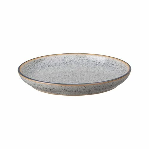Denby Studio Grey Set Of 4 Coupe Dinner Plates - Image 3