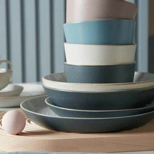 Denby Impression Blue Hourglass Small Plate - Image 5