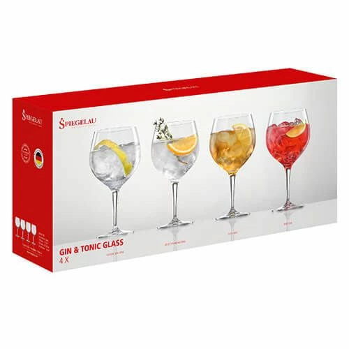Spiegelau Gin & Tonic Glass 4 Piece Set - Image 3