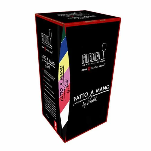 Riedel Hand Made Fatto A Mano Cabernet / Merlot Wine Glass Mint - Image 3