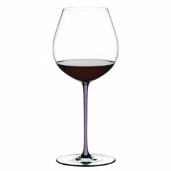 Riedel Hand Made Fatto A Mano Old World Pinot Noir Wine Glass Violet