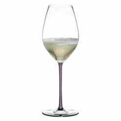 Riedel Hand Made Fatto A Mano Champagne Wine Glass Violet