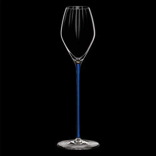 Riedel High Performance Champagne Glass Dark Blue - Image 3
