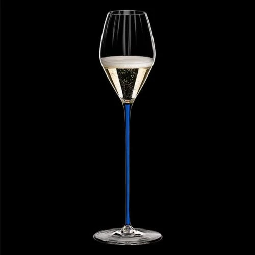 Riedel High Performance Champagne Glass Dark Blue - Image 4