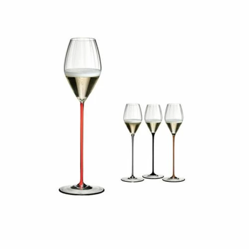 Riedel High Performance Champagne Glass Red - Image 4
