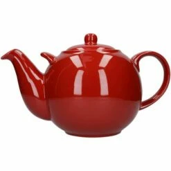 London Pottery Globe 10 Cup Teapot Red