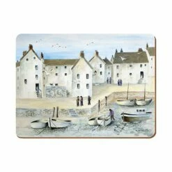 Creative Tops Cornish Harbour Set Of 6 Premium Table Mats