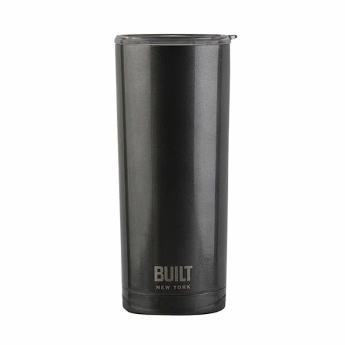 Built 568ml Double Walled Stainless Steel Travel Mug Charcoal Grey