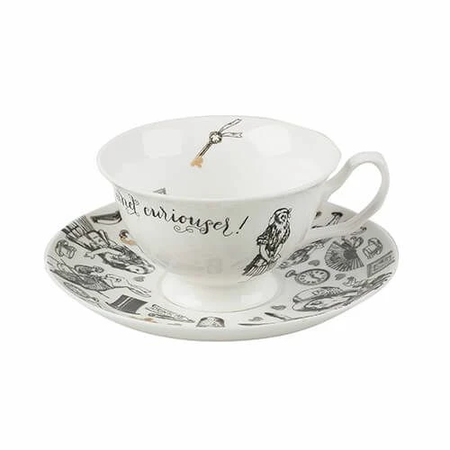 Alice In Wonderland Cup & Saucer