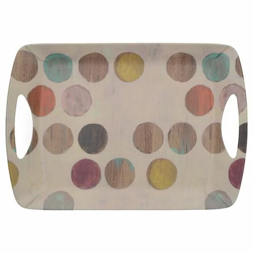 Creative Tops Retro Spot Large Luxury Handled Tray