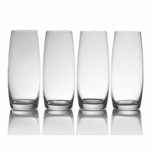 Mikasa Julie Set Of 4 9oz Stemless Flute Glasses