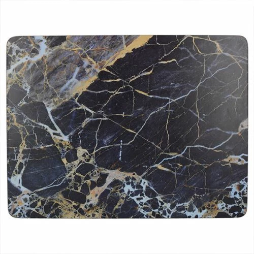 Creative Tops Navy Marble Pack Of 6 Premium Placemats