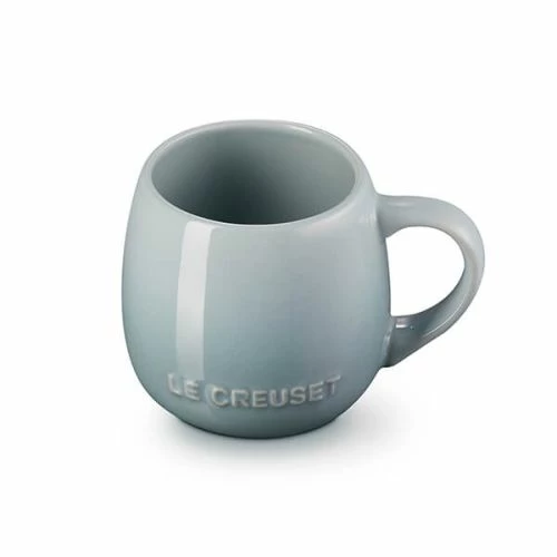Le Creuset Sea Salt Stoneware Coupe Collection Sphere Mug - Image 2