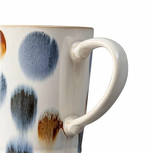 Denby Brown Spot Painted Large Mug - Image 2