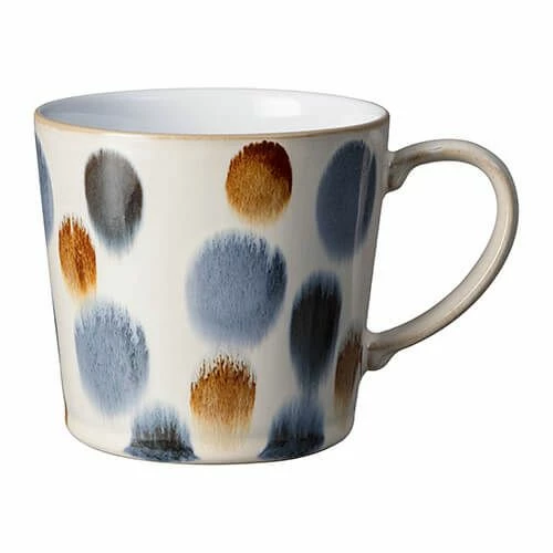 Denby Brown Spot Painted Large Mug