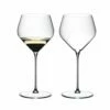 Riedel Veloce Chardonnay Wine Glasses Set Of 2