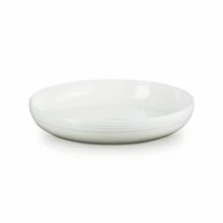Le Creuset Meringue Stoneware Coupe Collection 22cm Pasta Bowl
