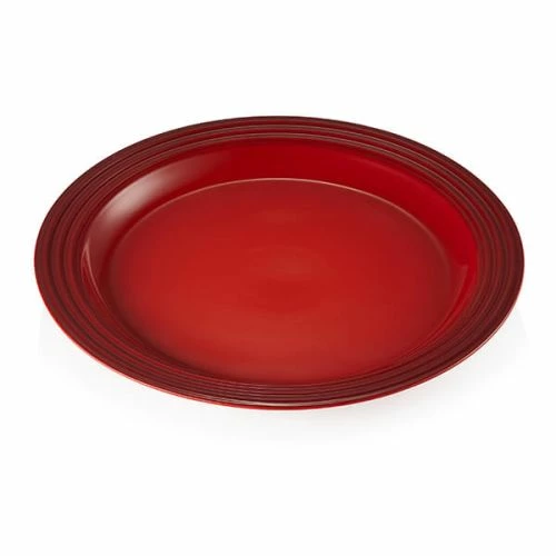 Le Creuset Cerise Stoneware 27cm Dinner Plate - Image 2