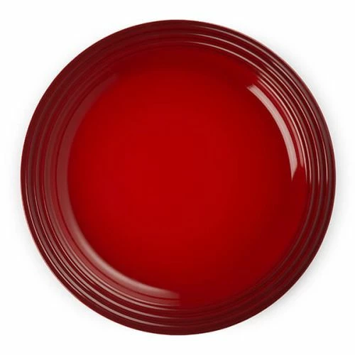 Le Creuset Cerise Stoneware 27cm Dinner Plate - Image 4
