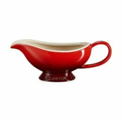 Le Creuset Cerise Stoneware Gravy Boat 460ml