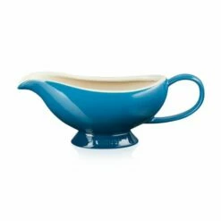 Le Creuset Deep Teal Stoneware Gravy Boat 460ml